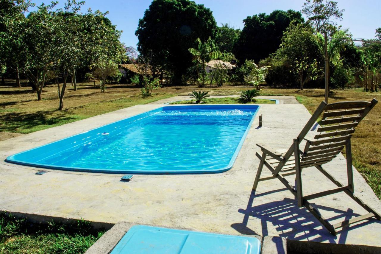 Fazenda Com Piscina E Churrasqueira Br-135 Proximo Curvelo Corinto E Morro Da Garca Esterno foto